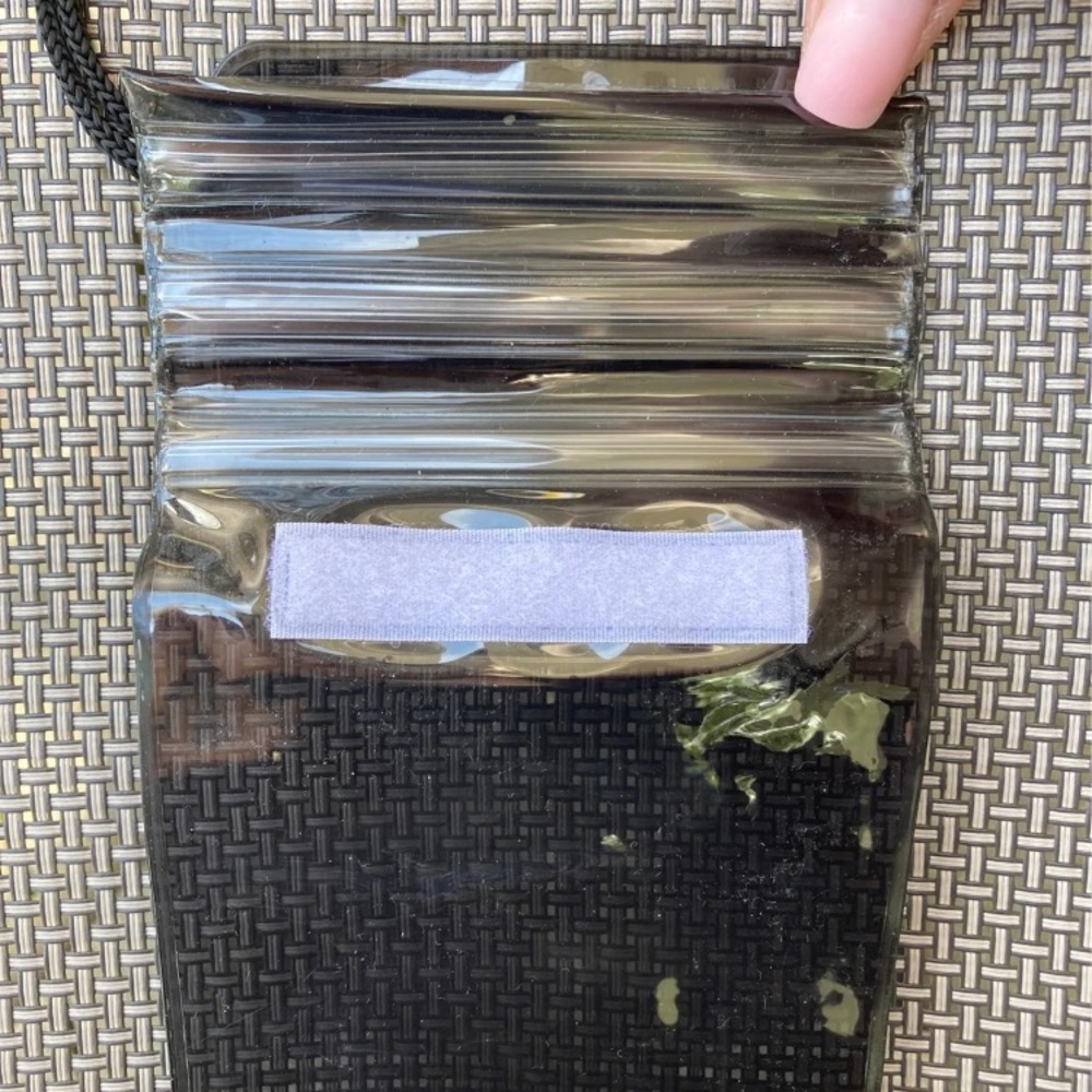 Black Waterproof Electronics Crossbody Pouch! - image 3